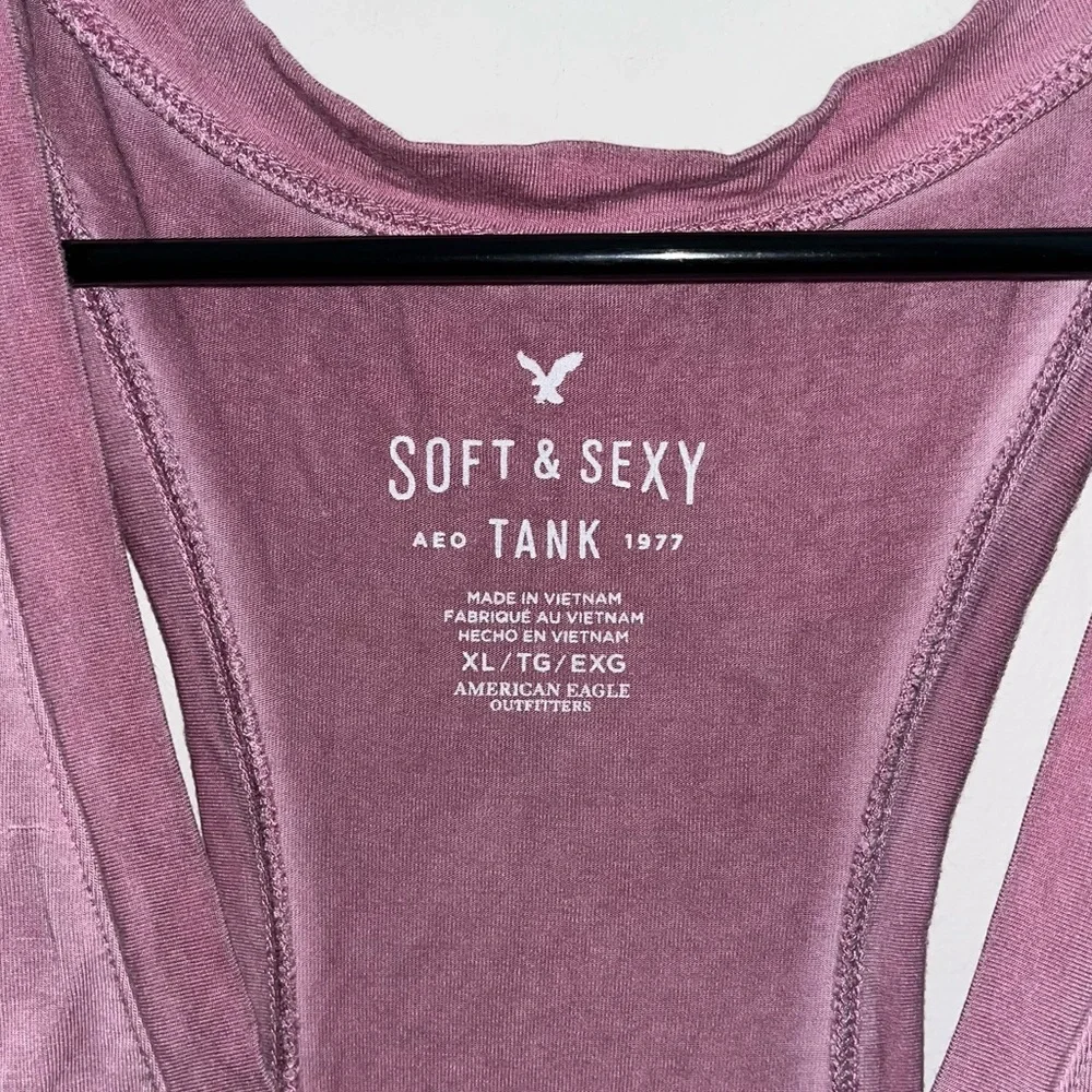 American Eagle Outfitters Soft Pink Tank Top - Picture 2 of 3